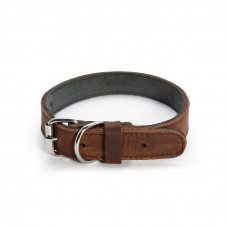 Double Leather collar Ace 30mm x 650 mm