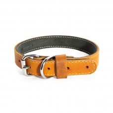 Double Leather collar Harly 25 mm x 550 mm
