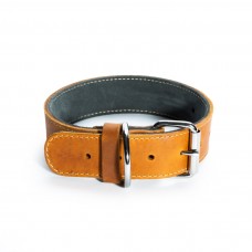 Double Leather collar Harly 45mm x 660 mm