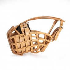 German leather basket muzzel, Size 7