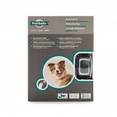 No-Bark collar with citronella (Petsafe), with lemon and odorless spray